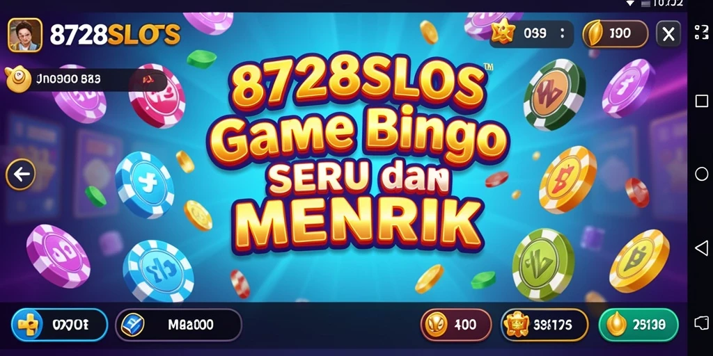 Tangkapan layar utama 8728SLOTS menampilkan aksi Bingo yang seru.