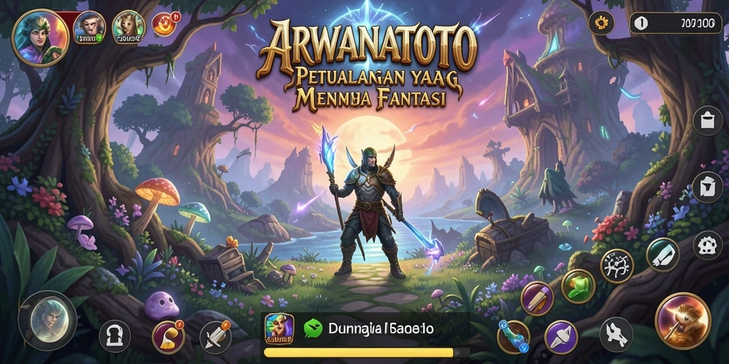 Gameplay seru dari ARWANATOTO dengan petualangan menarik.