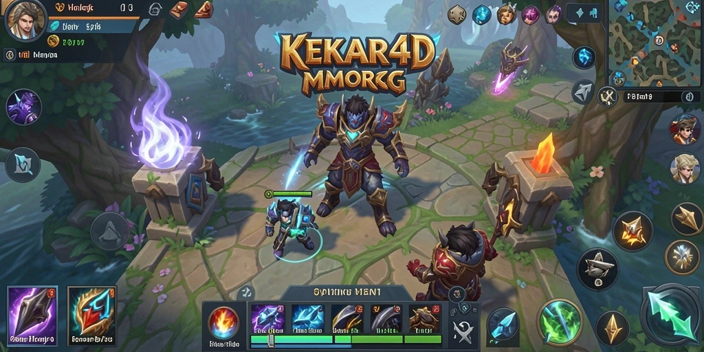 Gameplay KEKAR4D yang menakjubkan dengan pertempuran seru.