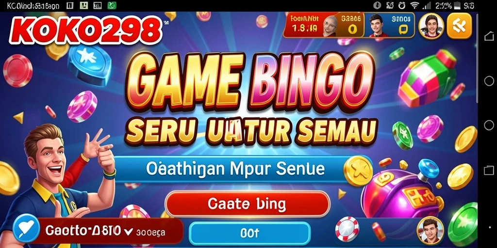 Screenshoot gameplay menunjukkan keseruan bermain Bingo di KOKO288.