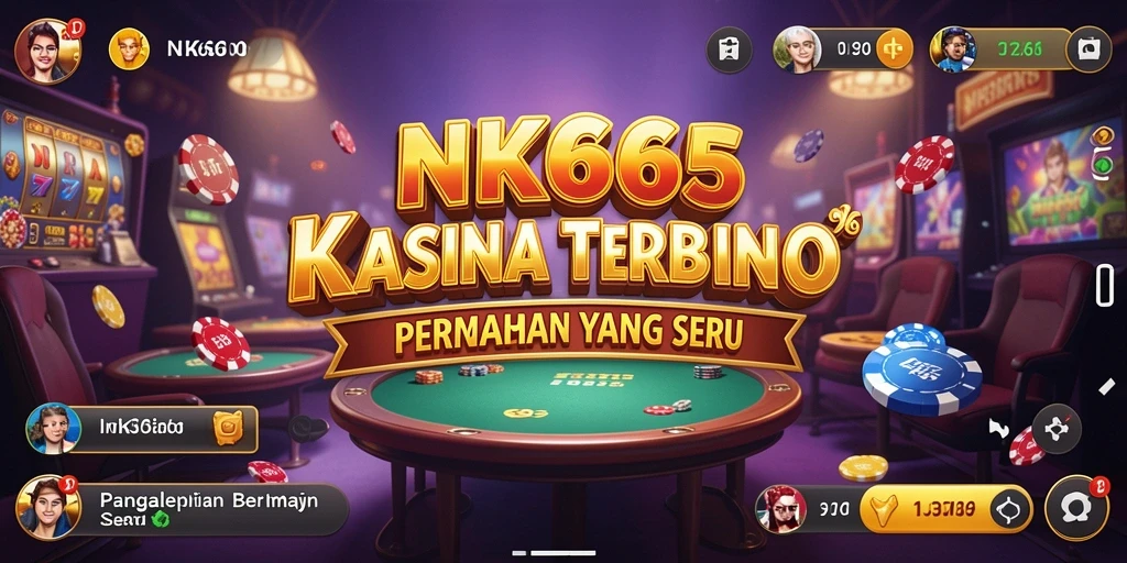 Tampilan menarik dari gameplay NK666 yang penuh aksi Kasino.