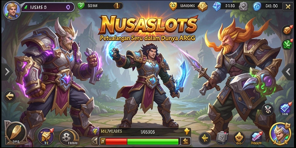 Tampilan menarik dari gameplay NUSASLOTS yang penuh petualangan.
