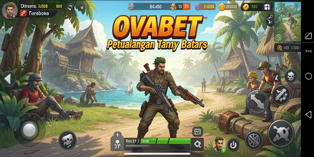 Gameplay OVABET menampilkan petualangan seru di dunia terbuka.