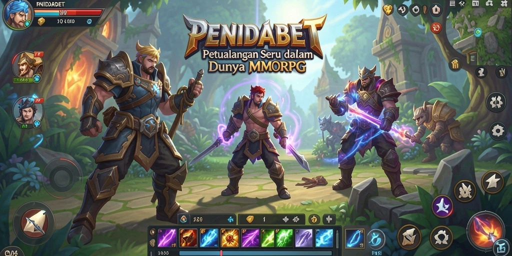 Tampilan gameplay utama PENIDABET yang mengasyikkan dan mendebarkan.