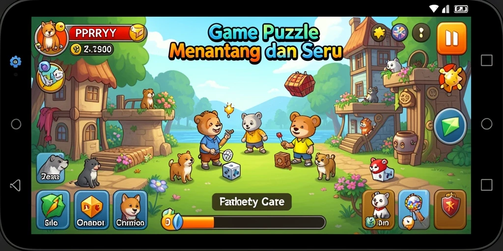 Tampilan gameplay PPRRYY yang menarik dan menantang dalam kategori Puzzle.