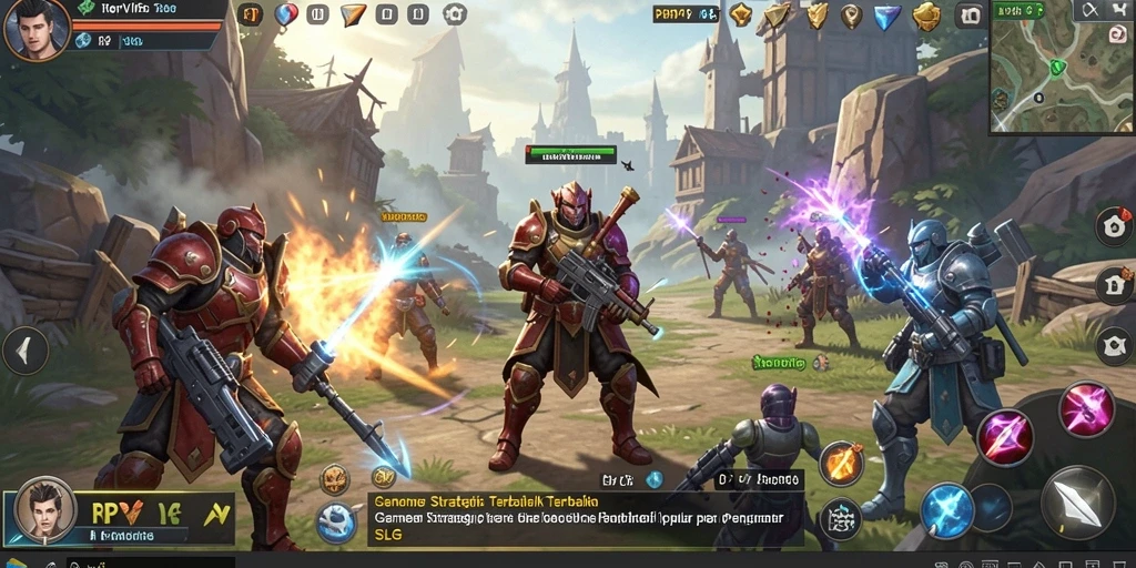 Gameplay menarik dengan grafis luar biasa di RPVIP6.